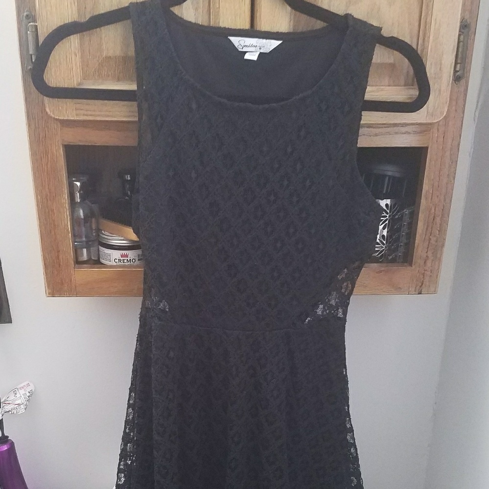 Little black dress xs lace